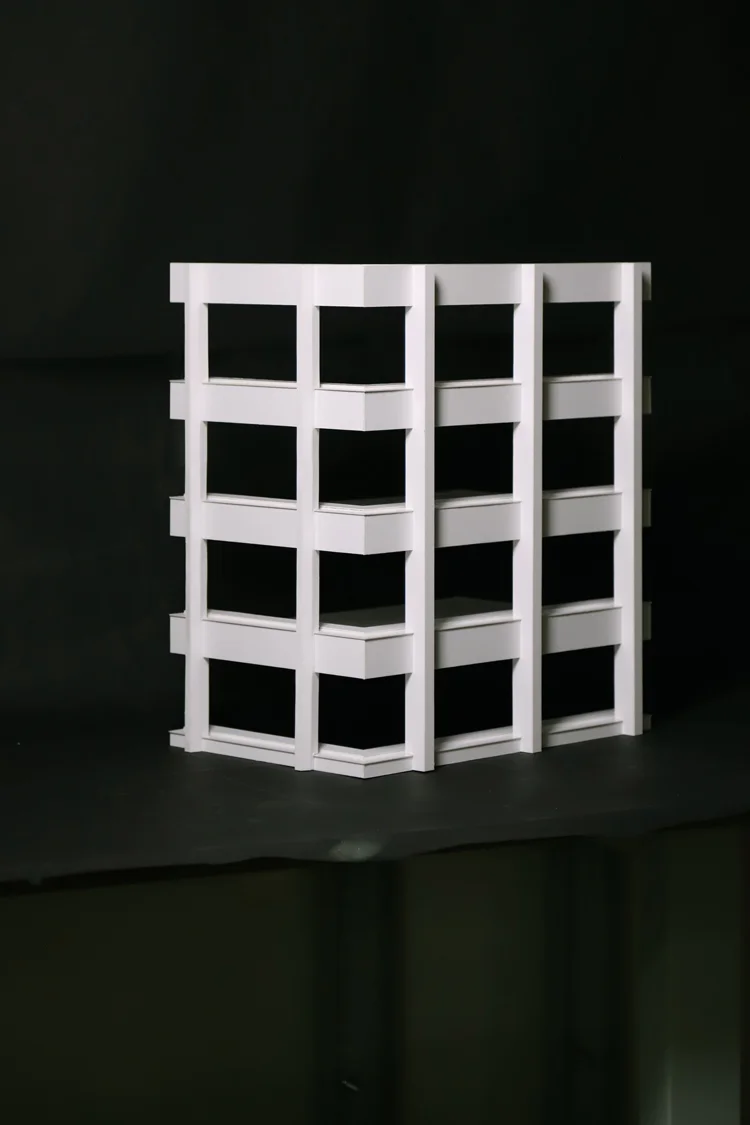 419 Helvetia Campus Facade Model for Herzog & de Meuron