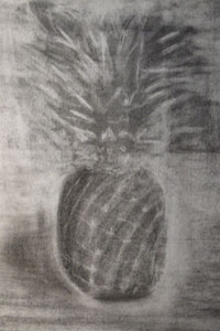 Pineapple, Etching