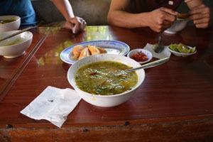 Eel soup